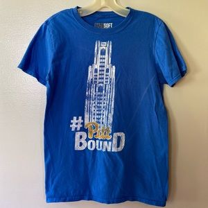 Blue Pitt T-Shirt with Cathedral
